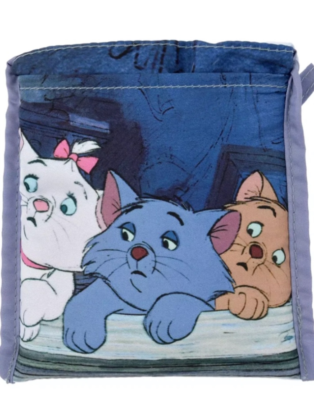 Disney Store Japan Aristocats Marie Berlioz Toulouse Foldable Eco Tote Bag NWT - Picture 4 of 10
